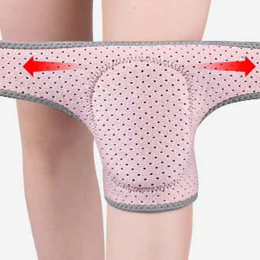 

Yoga Adjustable Work Gear Arthritis Leg Support Dance Knee Protector Sports Knee Pad Knee Brace Knee Wrap