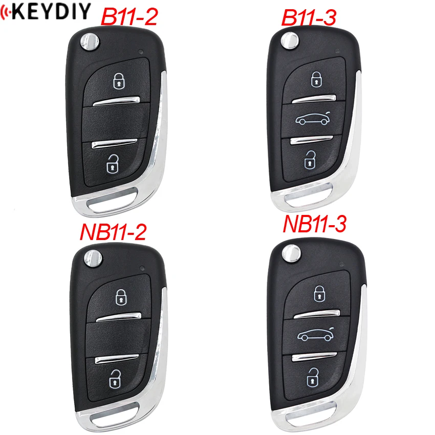 5PCS/LOT KEYDIY KD B NB Series B11 B11-2 NB11 NB11-2 for DS Style Universal Remote Car Key for KD900 KD900+ KD-X2 KD-MAX