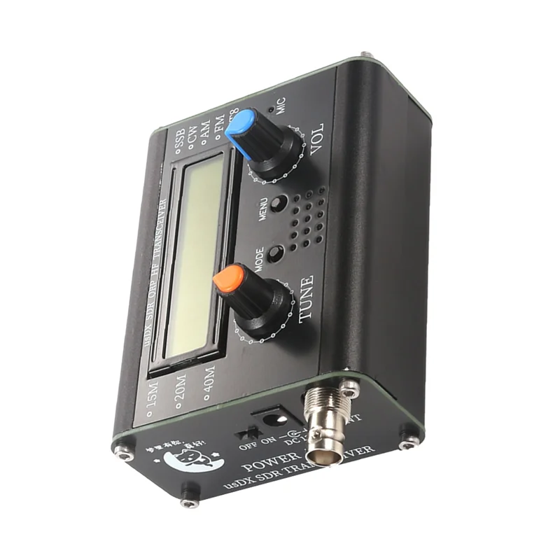 A37T-5W QRP SDR Transceiver 3-Band All Mode High Frequency Radio Withhandheld Microphone Compact Andpowerful