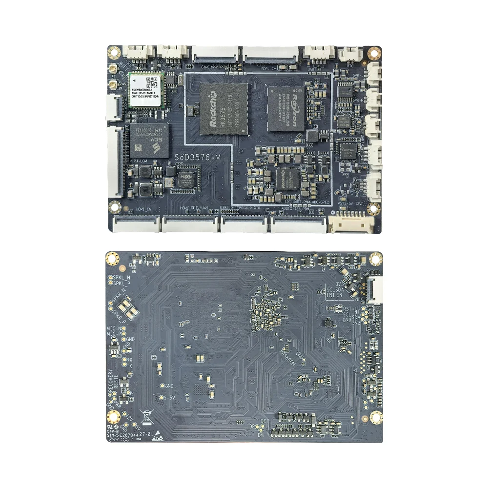 Next-gen 8nm RK3576 High-performance AIOT Single Board Computer Octa Core 6 TOPS NPU 4GB 64GB WiFi 6 BT5.2 Multi-Interfaces SBC