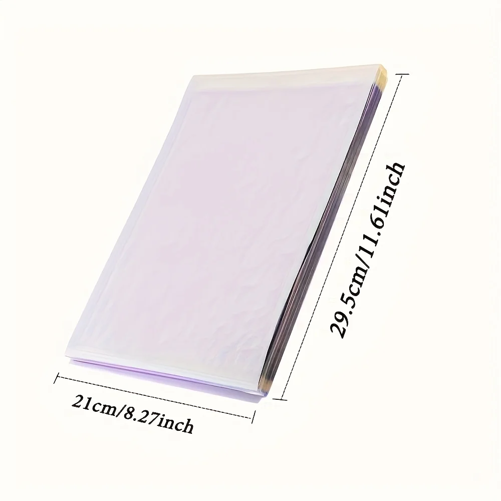 A4 Tattoo Transfer Paper Carbon Tracing Tattoo Transfer Paper 4-Layer A4 Stencil 50/100 Sheets for Tattoo Supplies Transfer Kit