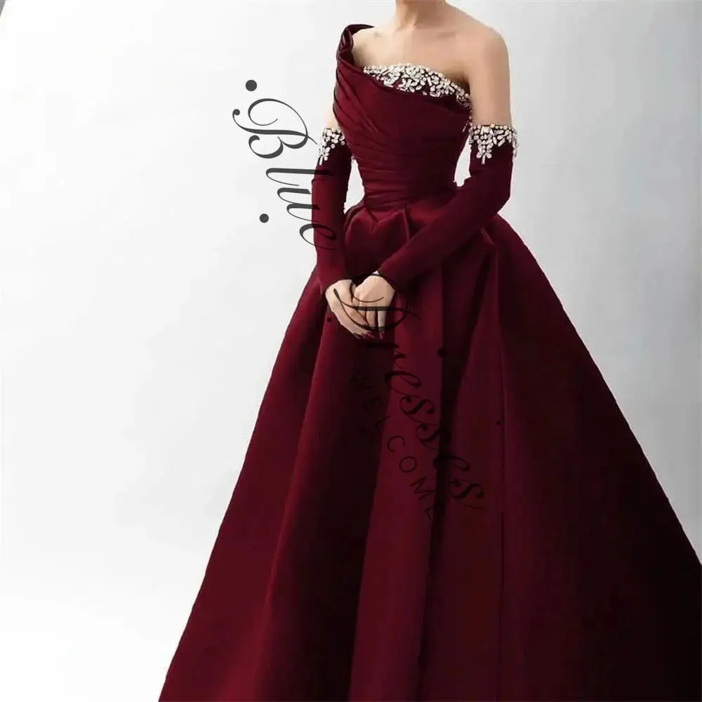 

customized evening dresses Stone Gala Dress Women Elegant Party Dr\]]]esses Ball Gowns Robe De Soiree Femmes Eve ing Woman Prom