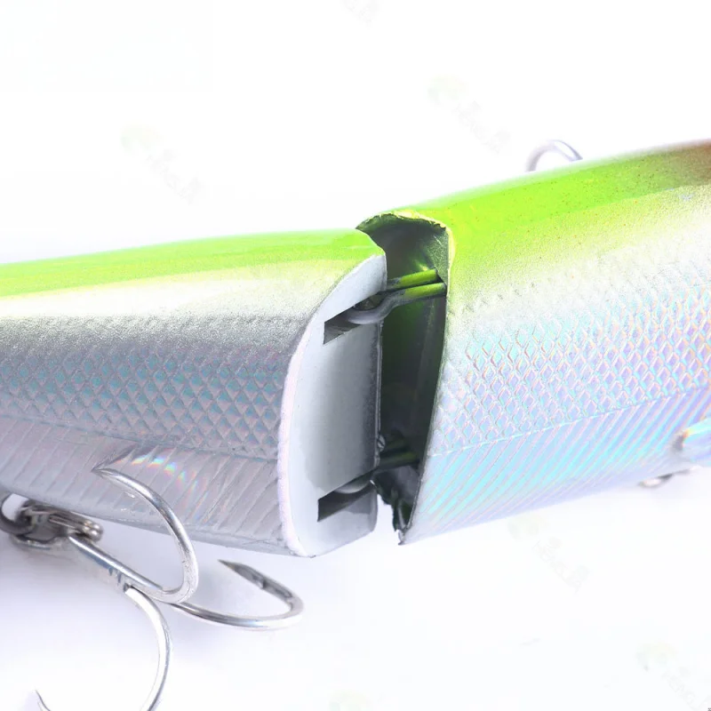 New2Holiday Bait18cm/52gSilicone ذيل السمكة متعدد الأقسام الصيد إغراء #2