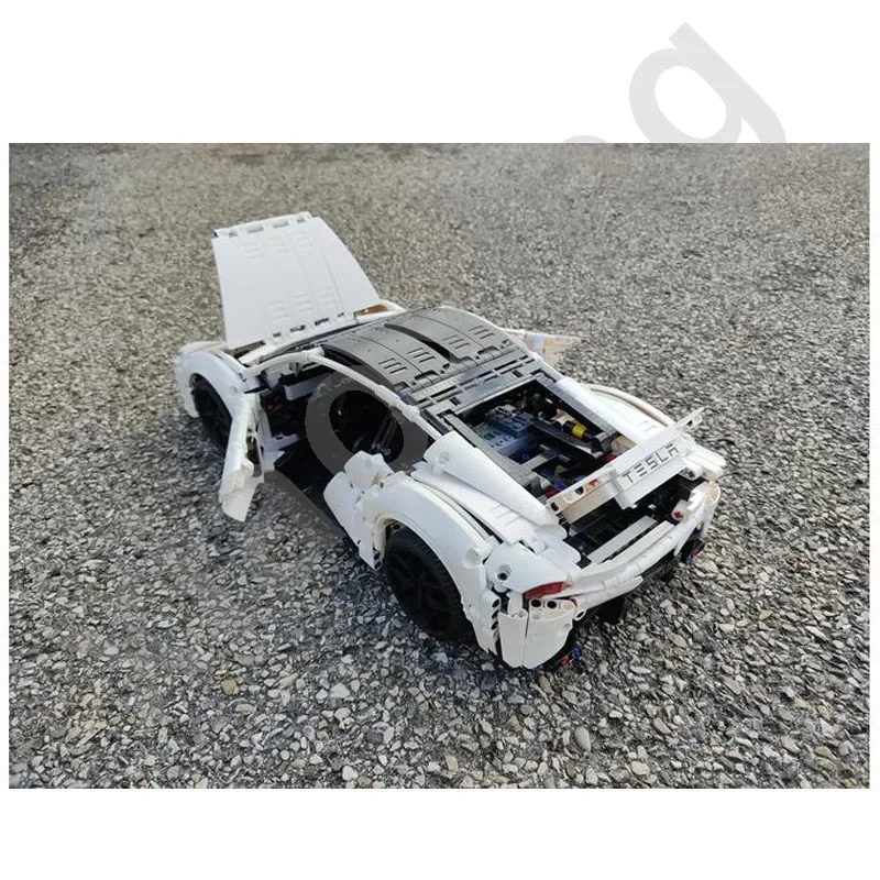 42096 Classic Cool Sports Car Compatible with MOC-129201 RC Electric Supercar 1769 Parts Building Block Model Kids Gift Toy