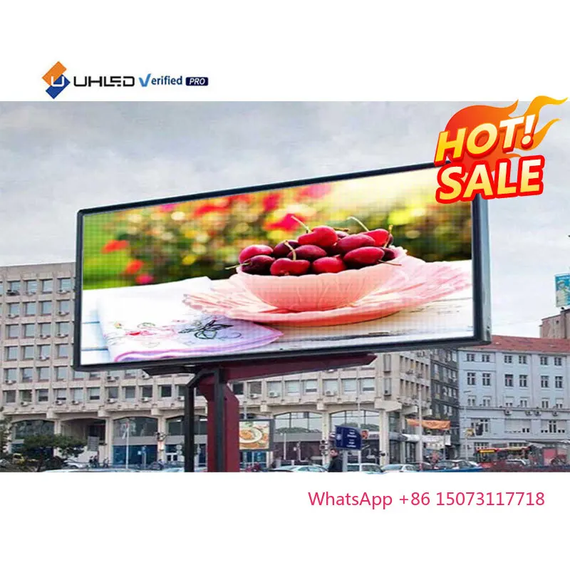 P10 P6 P5 UHD LED 디스플레이 화면 P8 옥외 LED 화면 광고용 화면 거리 디지털 사이니지 고정형 옥외 LED 디스플레이