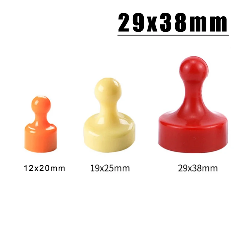 5/10/15/20/25 Pcs Super Strong Neodymium Magnetic Pushpins Sucker Thumbtack N52 Fridge Magnets Push Pin Refrigerator Whiteboard