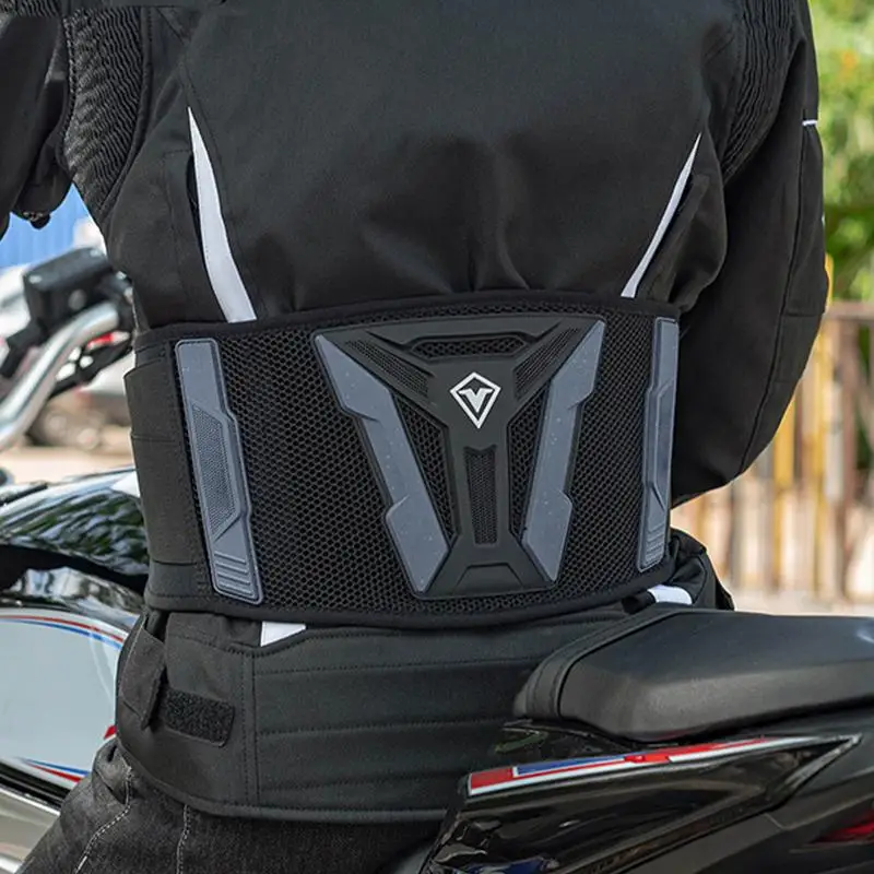 Motorcycle Kidney Waist Protector Riding Adjustable Support Brace Safety Kidney Belt Professional Protective Gear Breathable