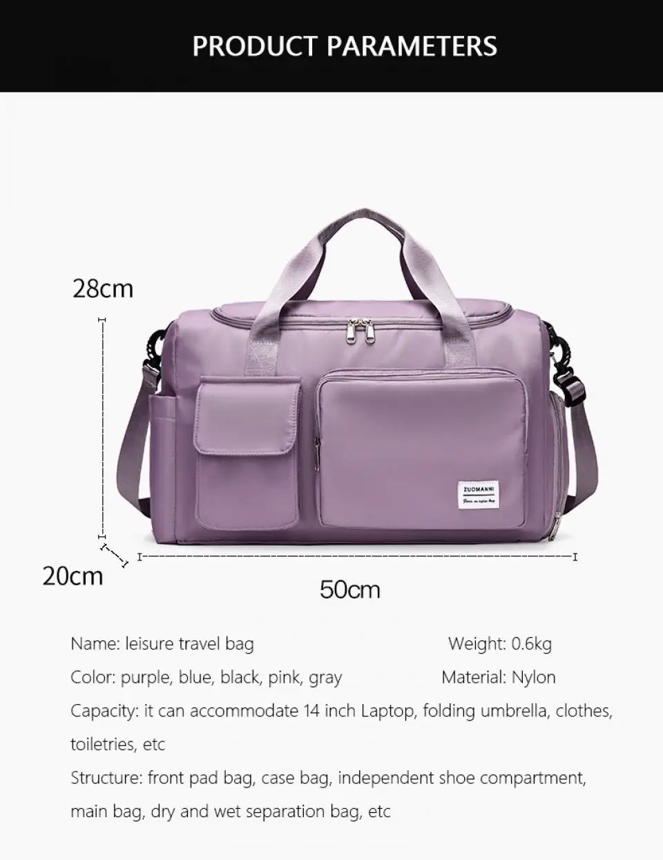 Borse Da Palestra Sportive Impermeabili In Nylon Donna, Borsone Da Viaggio SHENGMEIYU, Borsa Da Viaggio Di Grande Capacà, Blu Da 13,5 € | DHgate Borse Da Palestra Sportive Impermeabili In Nylon Donna, Borsone Da Viaggio SHENGMEIYU, Borsa Da Viaggio Di Grande Capacà, Blu Da 13,5 € | DHgate