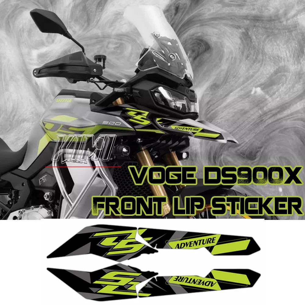 Motorcycle Front Lip Personalized Decorative Sticker Birdmouth Flower Front Mouth Sticker For VOGE DS900X DS 900X DSX900 900 DSX