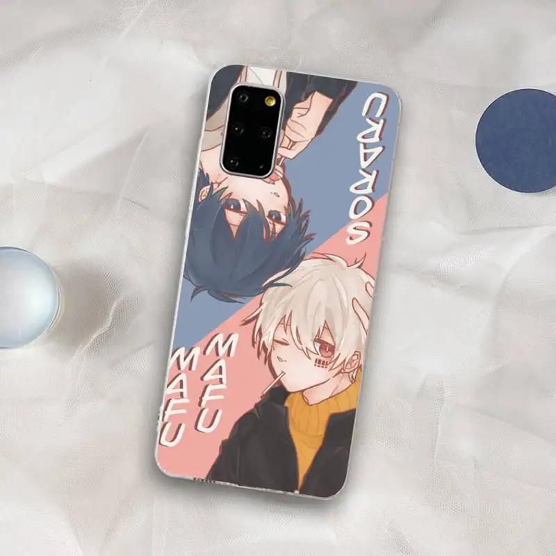 Anime mafumafu Phone Case for Samsung S21 A10 for Redmi Note 7 9 for Huawei P30Pro Honor 8X 10i cover