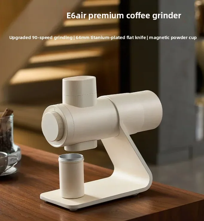 E6Air electric coffee grinder, Italian pour-over coffee powder grinder