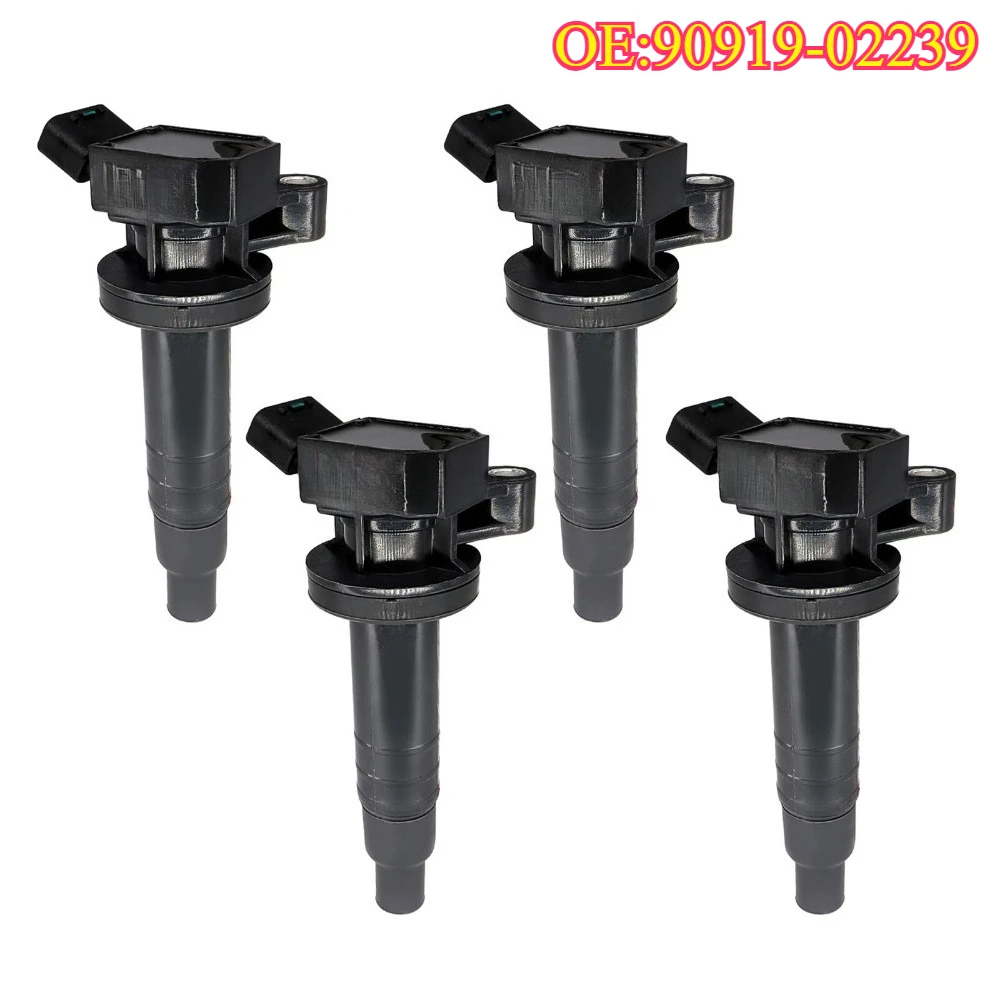 High quality New for 4PCS 90919-02239 Ignition Coil