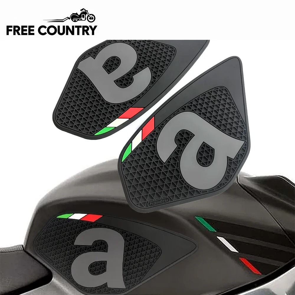 

For Aprilia RSV4 2010-2021 / TUONO 1100 2015-2021 Motorcycle Fuel Tank Knee Pad Sticker