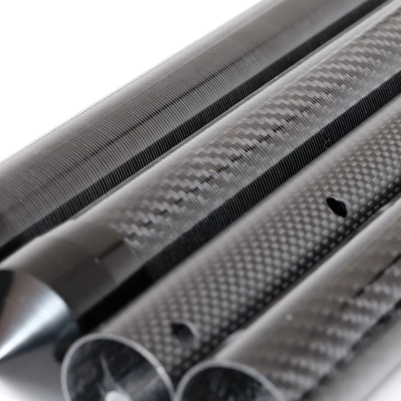 

T300 T700 3K Plain Twill Carbon Fiber Tube 20mm Lightweight Telescopic Pipe for Sports Gear & Window Cleaning