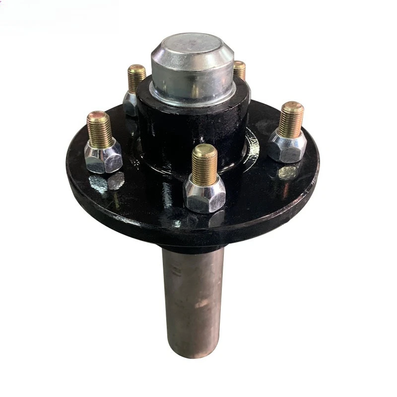 5-114.3 CAP 3500LBS Unbrake Trailer Half Axle Shaft Hubs Price For Pair Parts Camper Accessories Caravan Components