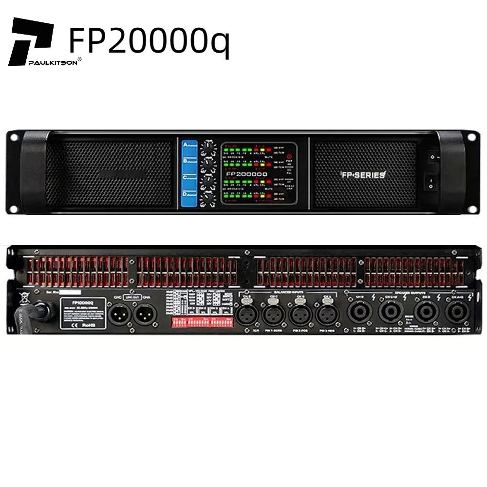 

FP20000q Class Td Pro Audio Power Amplifier Professional 20000wl Sound Equipment/Amplifiers/Speaker 4 Channel Audio Amplifier