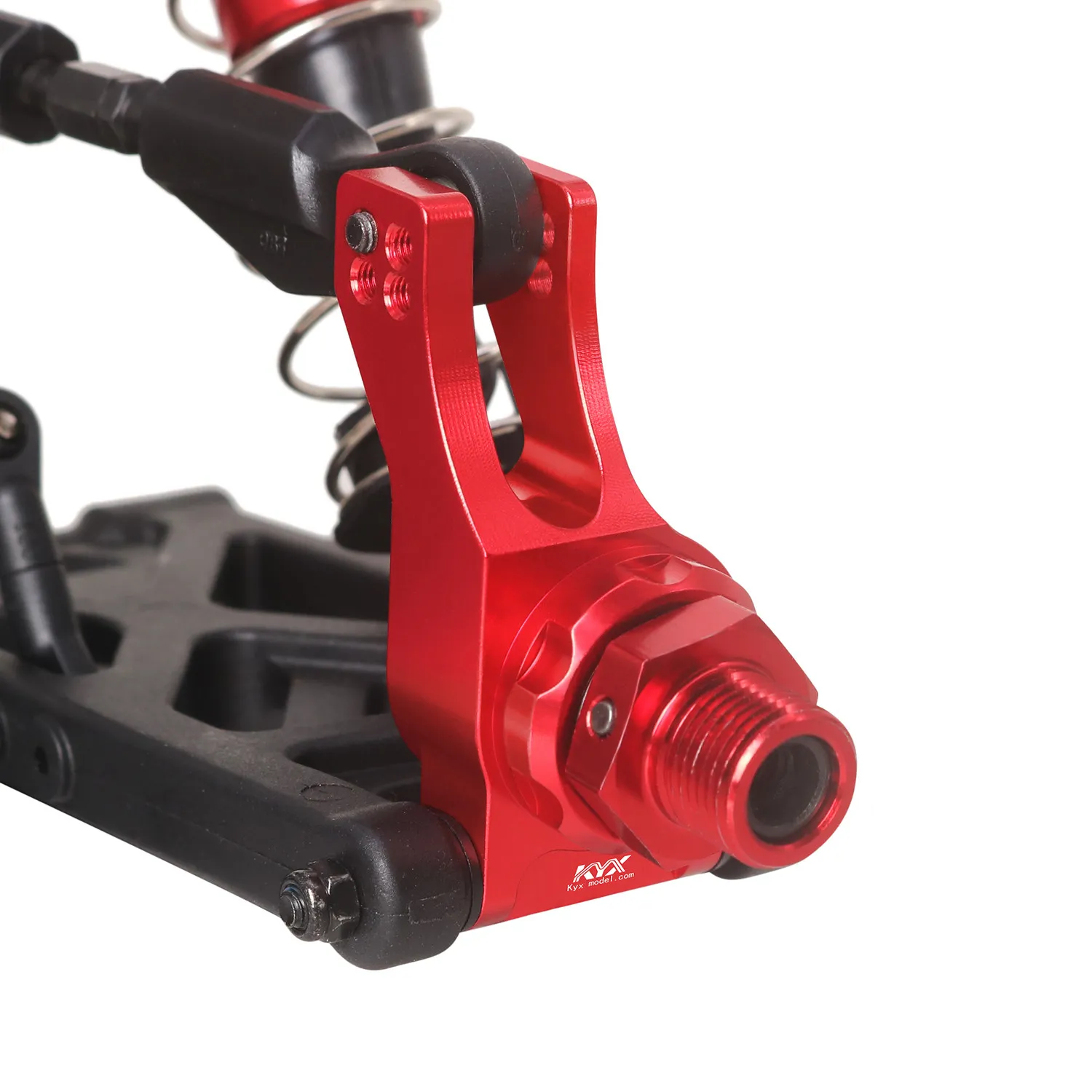KYX Racing Aluminum Rear Hubs Upgrades Parts Accessories for 1/8 RC Car Arrma Typhon
