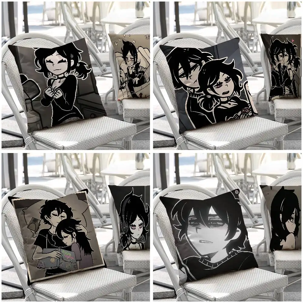 T-The Coffin Of Andy And Leyley-S Customizable Square Pillowcases, Stylish And Soft, Perfect For Beds, Cars, And Sofas.