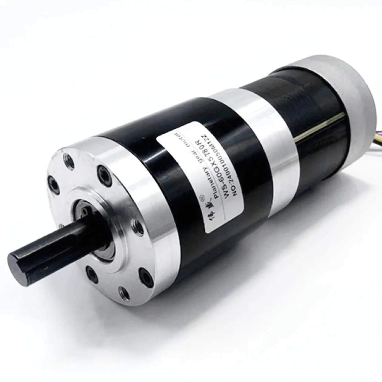 60MM High-Torque DC Brushless Planetary Gear Reducer Motor Adjustable 12MM Keyway Shaft Industrial Automation Robot