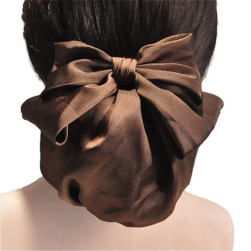 

Big Bow Knot Hair Clip for Women - Mesh Art Cloth Fabric Flower Hairpin | Professional Short Hair Accessories