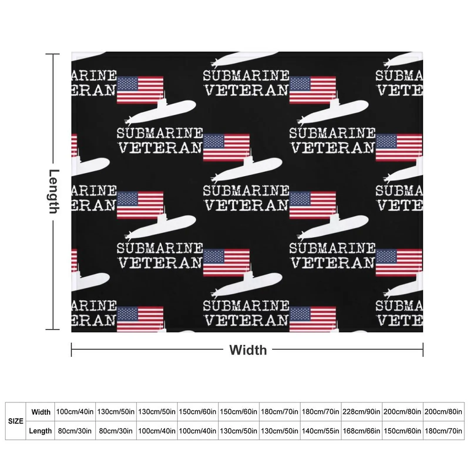 SUBMARINER Submarine Veteran Throw Blanket christmas gifts Vintage Sleeping Bag Blankets