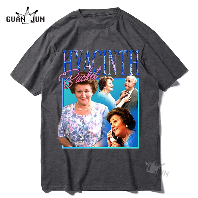 HYACINTH BUCKET T Shirt Keeping Up Appearances Men Women Unisex T-shirts Birthday Present Idea Oversized T Shirt Graphic