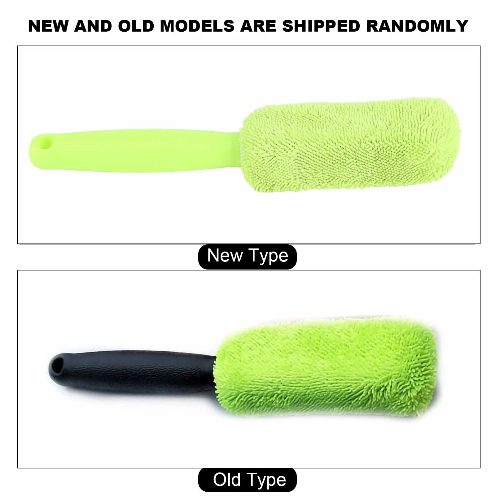 Car Wheel Cleaning Brush Car Wheel Cleaning Brush Microfiber Long Handle Soft Reusable Tire Rim Clean Tool for Cars Wash Shop