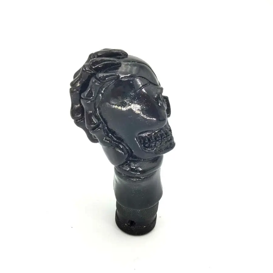 

Универсальная ручка переключения передач из АБС-пластика с головой черепа, рычаг переключения передач с черепом, подходит для механической коробки передач