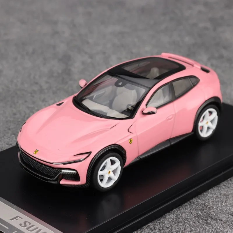 Zabawny Model 1/64 Purosangue V12 SUV FUV Metalowy Model Pojazdu z Odlewu Ciśnieniowego Kolekcja Zabawek Prezent dla Chłopca na Boże Narodzenie