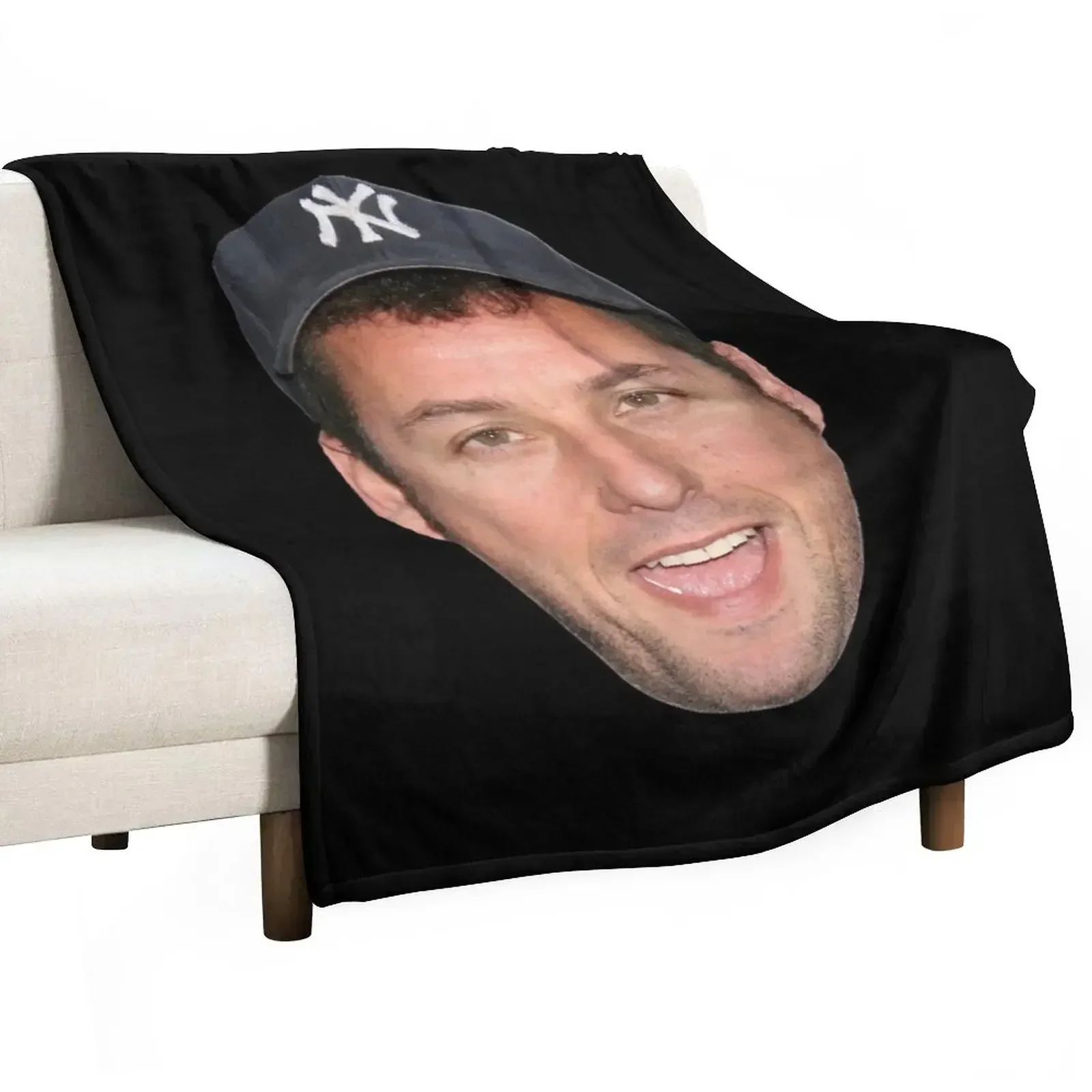 

Adam Sandler s Face Throw Blanket Winter beds for sofa Hair Picnic Blankets