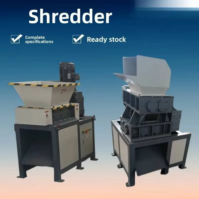 

Small Material Crushing And Discharging Size Designable 300 Type Single Double Shaft Shredder In Stock Customizable Medium