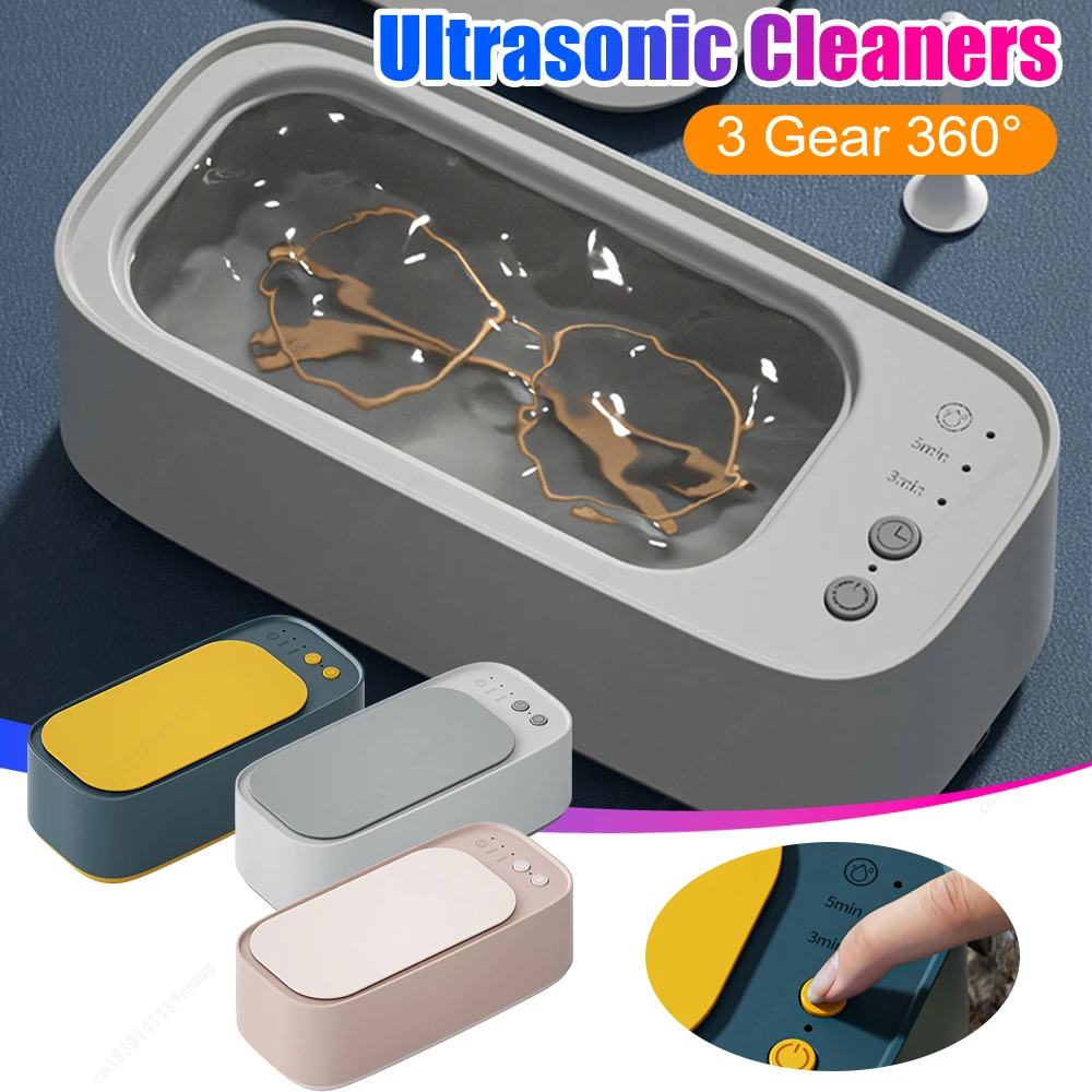 

Ультразвуковая машина для очистки на 360 градусов, 45 кГц, ювелирные изделия, очки, часы, очиститель времени для ювелирных изделий/соски/инструментов для макияжа/очков