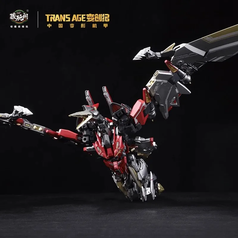 En Stock CANGTOYS TRANS âge Pterhowl CT-LONGYAN 02 alliage Transformation figurine Mecha modèle Collection jouets cadeau d'anniversaire