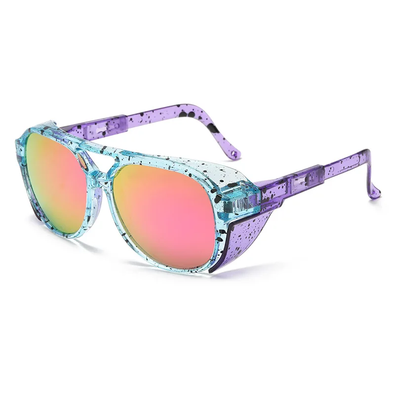 Punk Sunglasses Steampunk Sun Glasses Sport Hiking Cycling Retro Vintage Eyewear Baseball Goggles