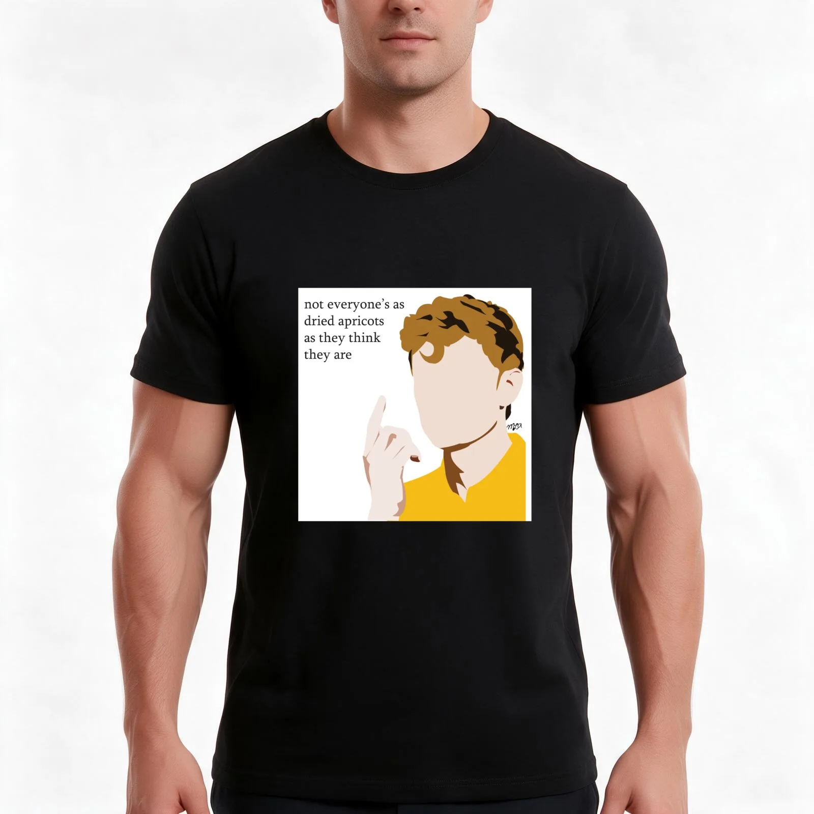 James Acaster T-Shirt, Summer Casual Cotton Tee, Oversized Streetwear Tops, Vintage Graphic Print, Loose Fit Short Sleeve