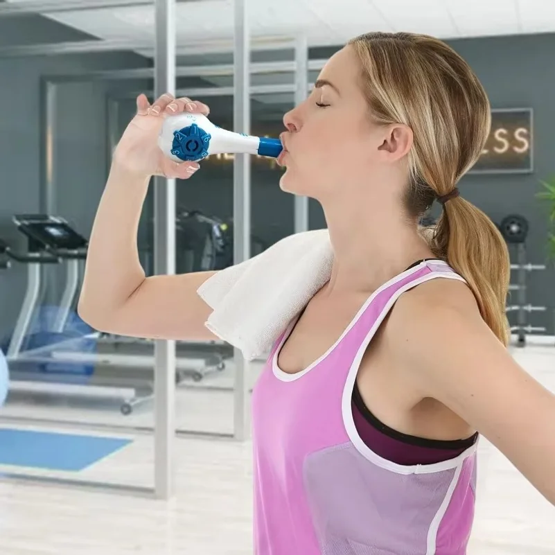 Sports Breathing Trainer Portable Lung Exercise Tool Respiratory Fitness Device for Home Care