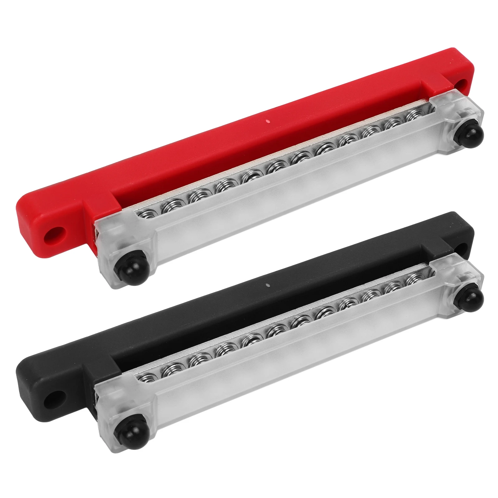 كتلة توزيع الطاقة لشريط الحافلة البحرية 48 فولت 150 أمبير أسلاك تنظيم مقاومة درجات الحرارة مع غطاء لقارب RV للسيارة #5