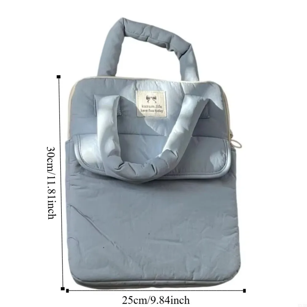 Tablet Carring Case 11 Inch Shockproof Laptop Bag Soft Portable Laptop Sleeve Puffy Casual Tablet Cover School
