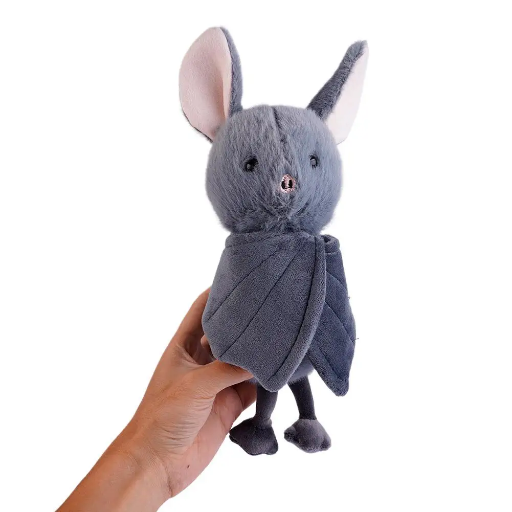 Cartoon Fledermaus Plüschtier Weiches Stofftier für Auto-Rückspiegel Hängende Dekoration Lustiges Design Flauschiger Hängender Fledermaus 20cm – Detail 6