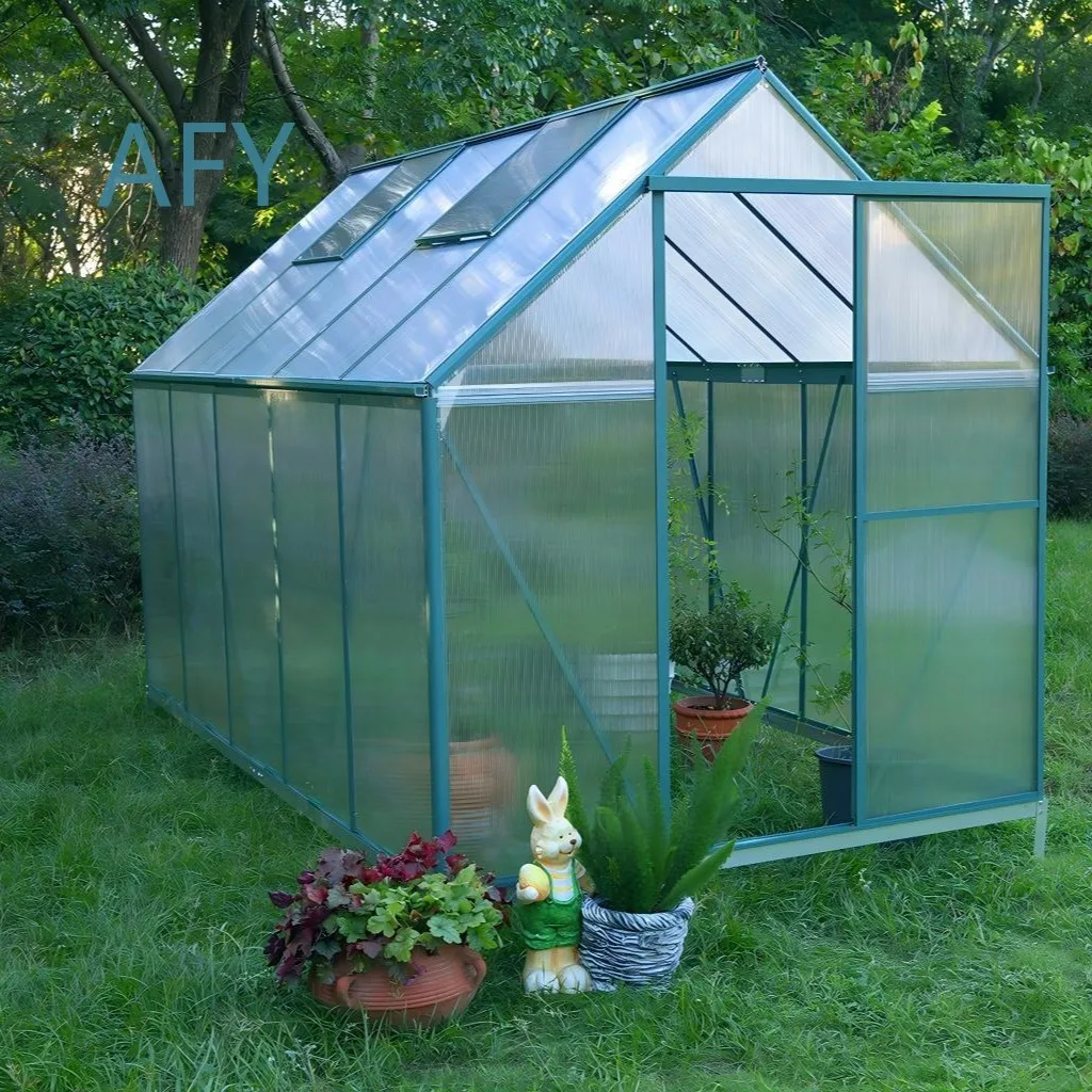 Aluminum Frame Greenhouse for Outdoor Garden Sunroom for Home Use Warm Insulated Leisure Room for USA EU Market Wholesale