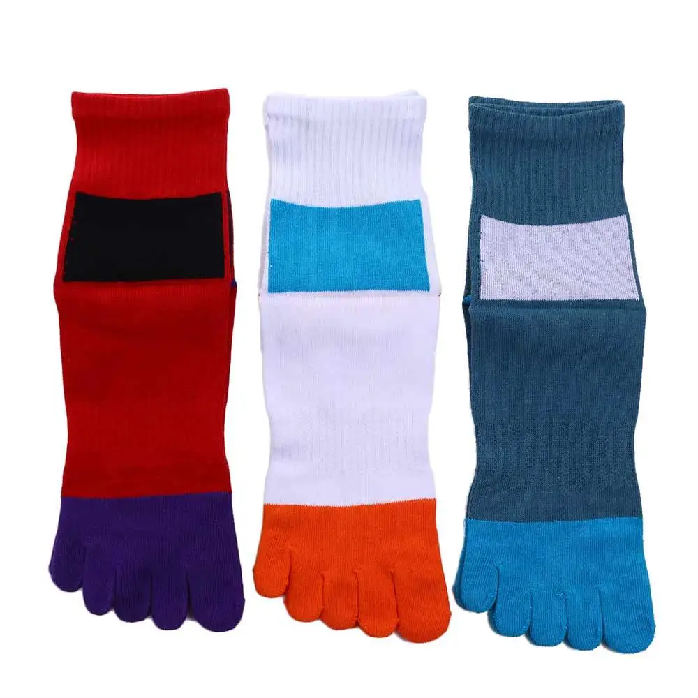 Shining EU 38-44 Organic Cotton Fiber Sport Breathable With Toes Dress Socks With Toes Five Finger Socks Toe Socks Sweat Socks