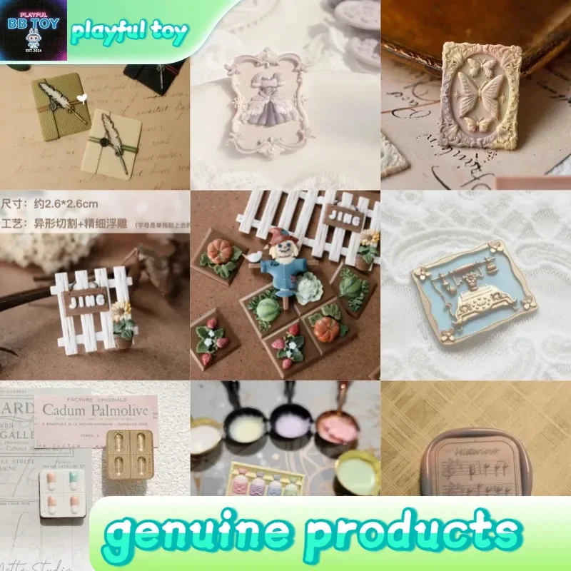 

Brass Fire Seal Head Multi Level Fine Carving Cute Relief Handmade DIY Stamp Tool For Envelope Invitation Card Scrapbooking