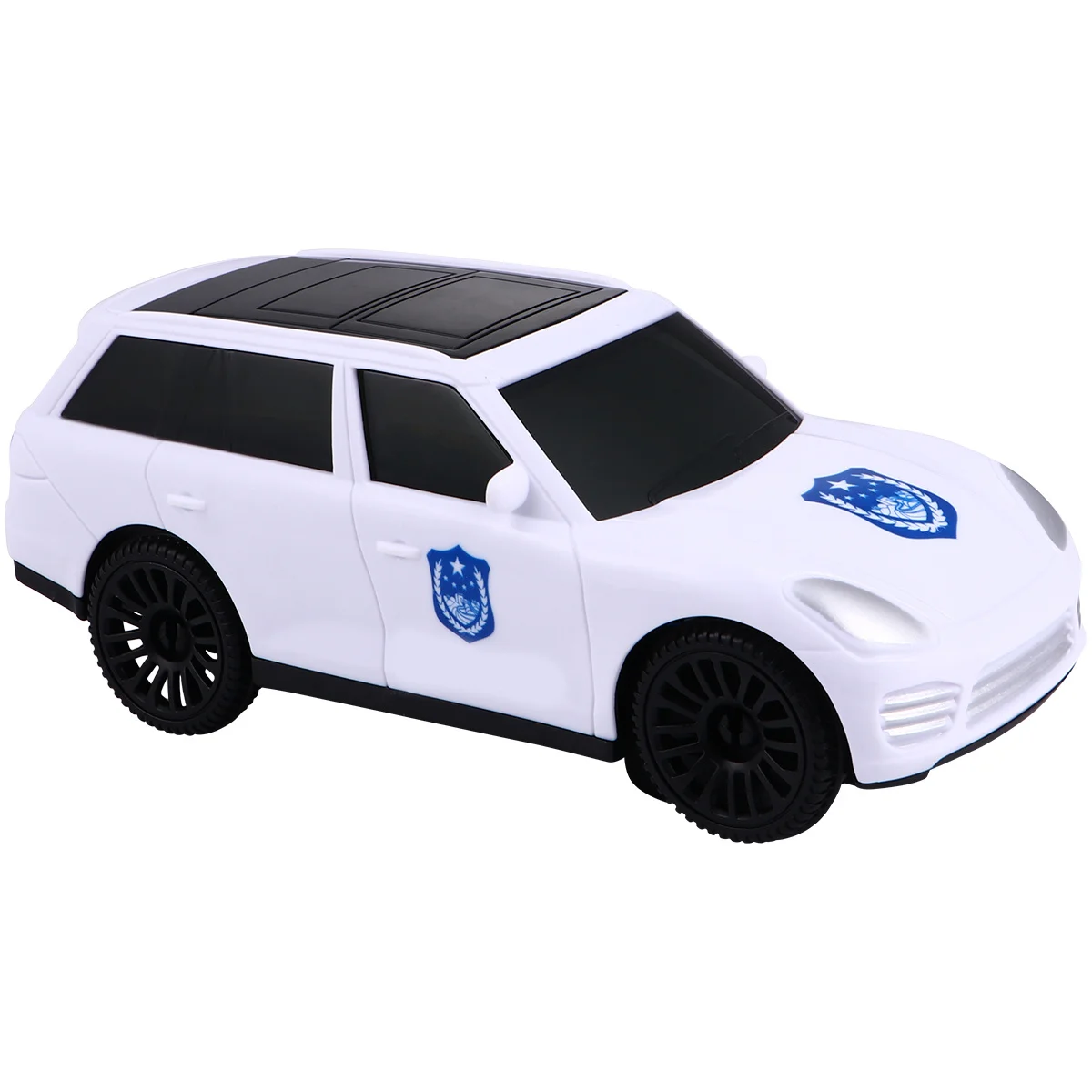 

Music Light Police Car Kids Simulation Electric Car Without White Safe Educational Early Learning Vehicle