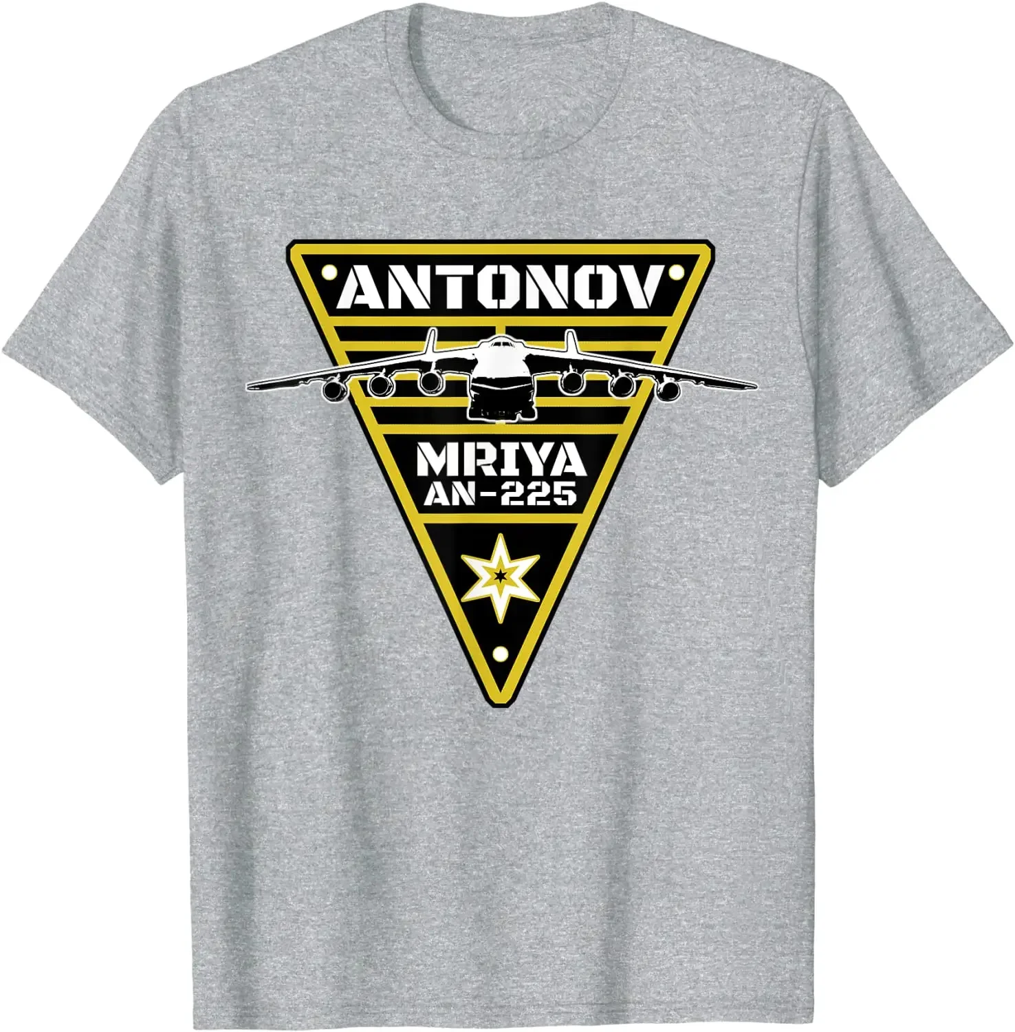 Soviet Legacy Antonov An 225 “Mriya” Transport Aircraft T-Shirt. High Quality Cotton, Loose, Big Sizes Top, Casual Tshirt S-3XL