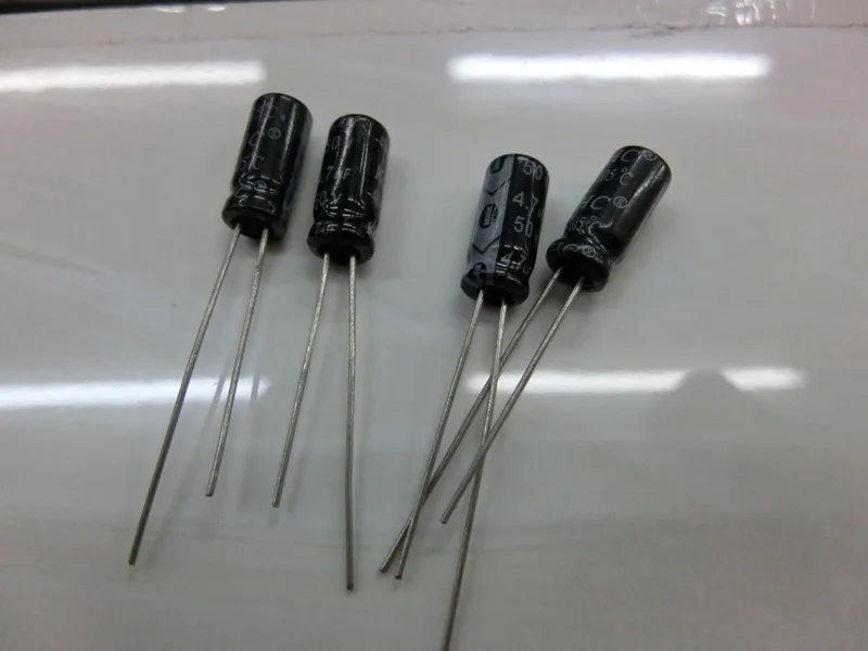 Electrolytic for 50V 4.7UF Capacitor 10pcs