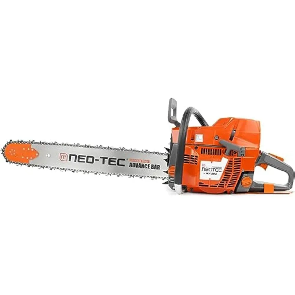 NEOTEC NH895 Gas Chainsaw Fit for 28/36/42 Inch Bar,94 cc Gasoline Chain Saw Power Head,All Parts Compatible with Husqvarna 394