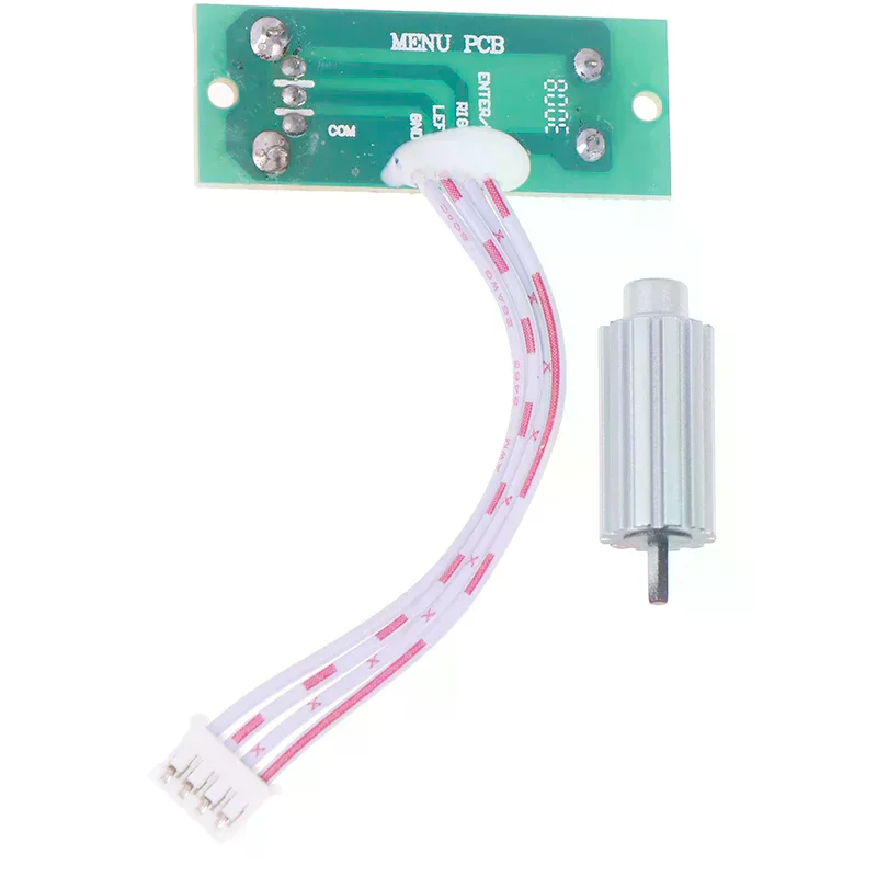 DX6i Roller Switch Plate Scroll Board Sensor PCB W Wire Plug Silver Plastic Part For Hobbyking ORX T-SIX Transmitter Spektrum