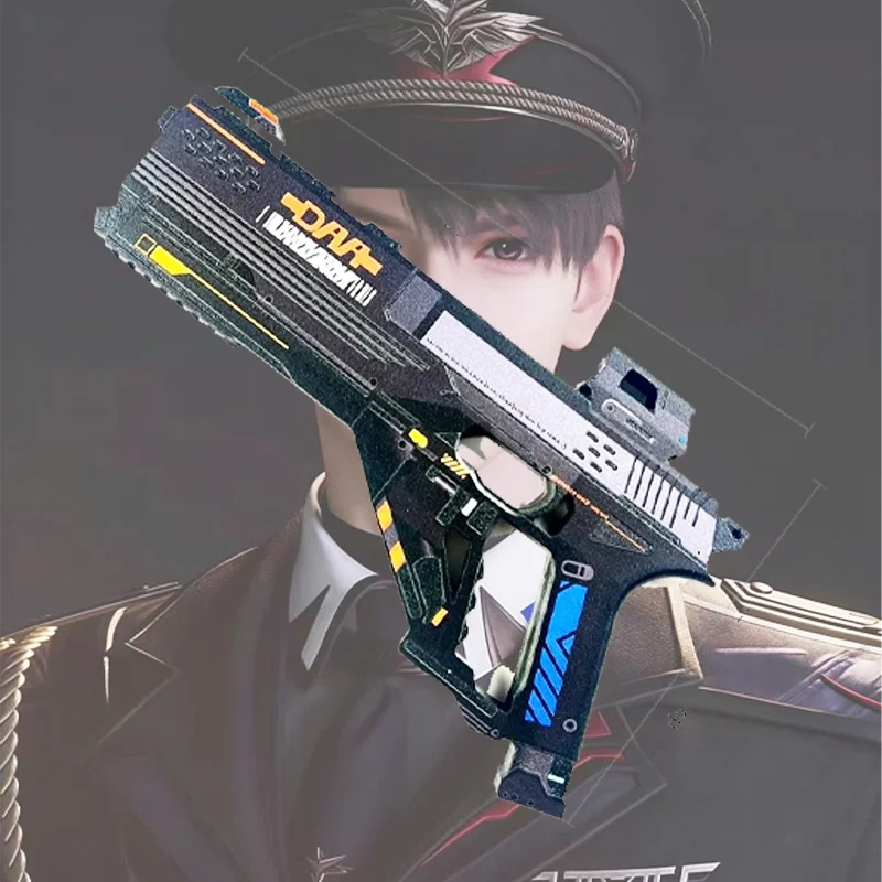 

Love and Deepspace Caleb Cosplay Prop Far Air Naval Officer Wooden Guns ADD Cos Caleb Pistol Safety Manga Exhibition Toys Boys