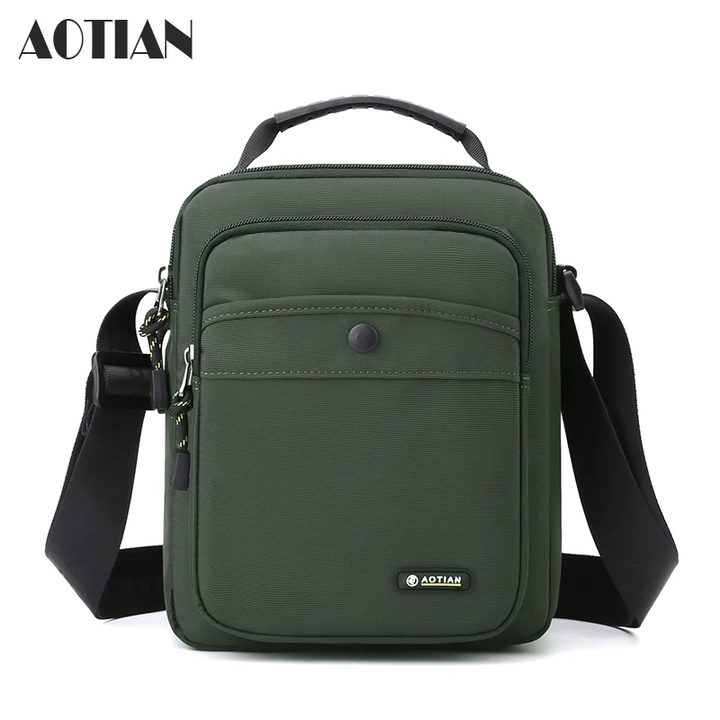 

AOTIAN Men Shoulder Crossbody Bag Man Messenger Bag Nylon brand bag Male Purse Boys Cross bag Handbags Bolsas Top sellers