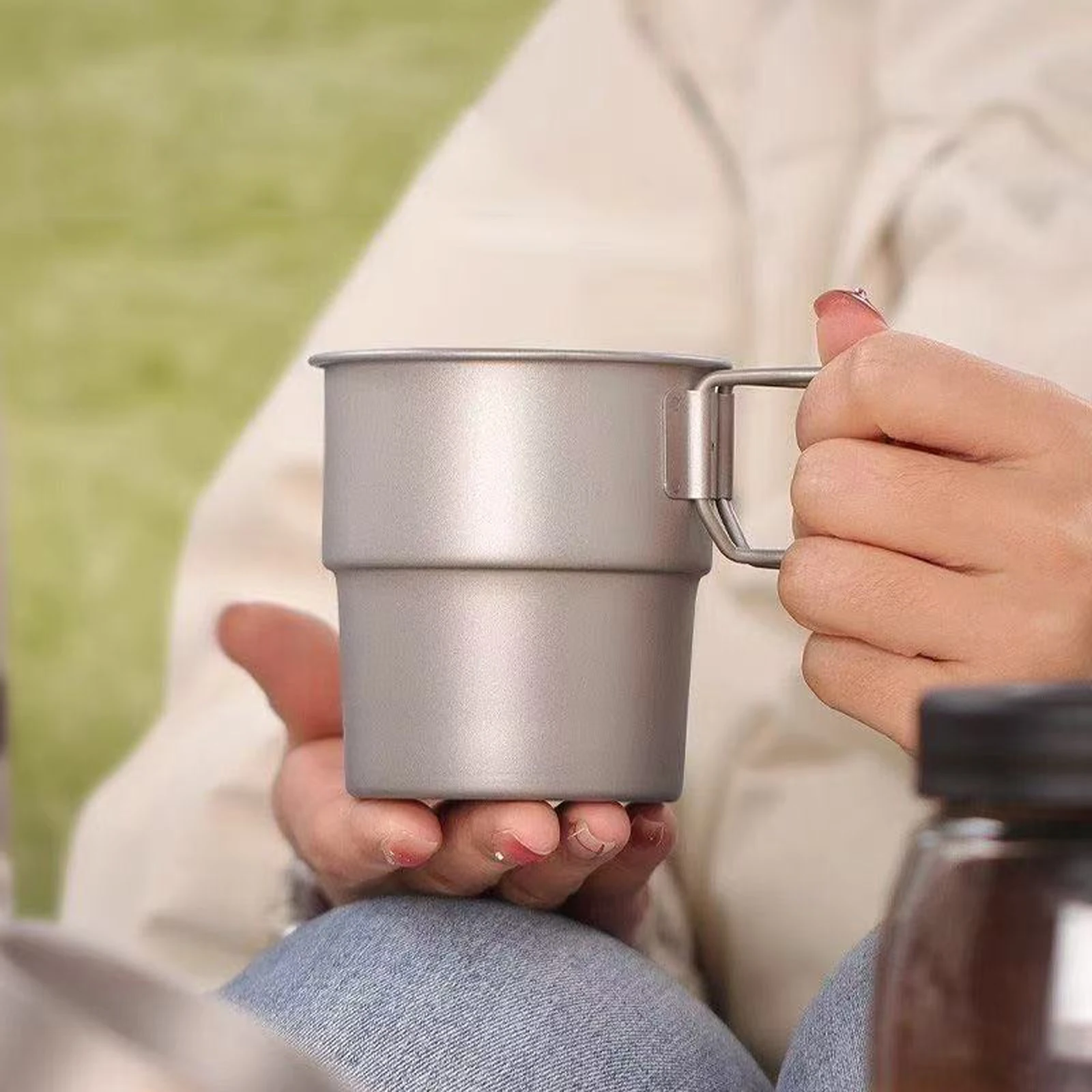 Tazza da Campeggio in Titanio  - Camping Cooking Open Fire recensione e prezzo